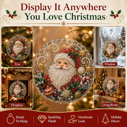 🎄Christmas DIY Diamond Painting Hanging Ornament Kit🎅💎(📦Buy 2 Free Shipping)