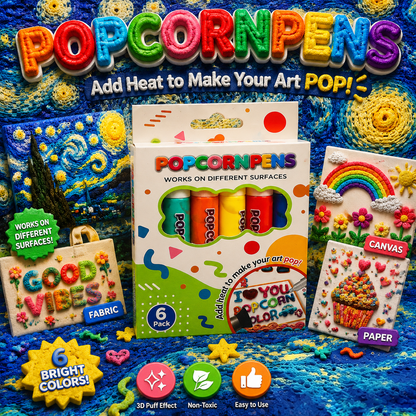🔥🔥Last Day Buy 1 Get 1🔥3D Printing Bubble Pen – Turn Flat Drawings Into Touchable 3D Art🪄🪄