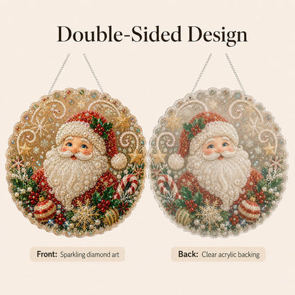 🎄Christmas DIY Diamond Painting Hanging Ornament Kit🎅💎(📦Buy 2 Free Shipping)