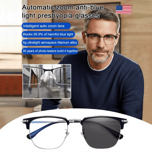 🎁Last day Hot Sale As low as $9.99 each🔥👓Ultra Light Anti Blue Presbyopic Glasses✨