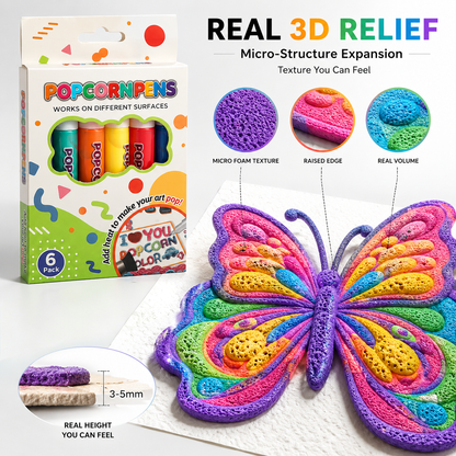🔥🔥Last Day Buy 1 Get 1🔥3D Printing Bubble Pen – Turn Flat Drawings Into Touchable 3D Art🪄🪄