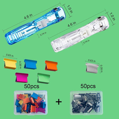 🔥 LAST CHANCE: BOGO Free 🔥 Staple-Free Clip Binder | FREE Shipping on 2 Sets🎁