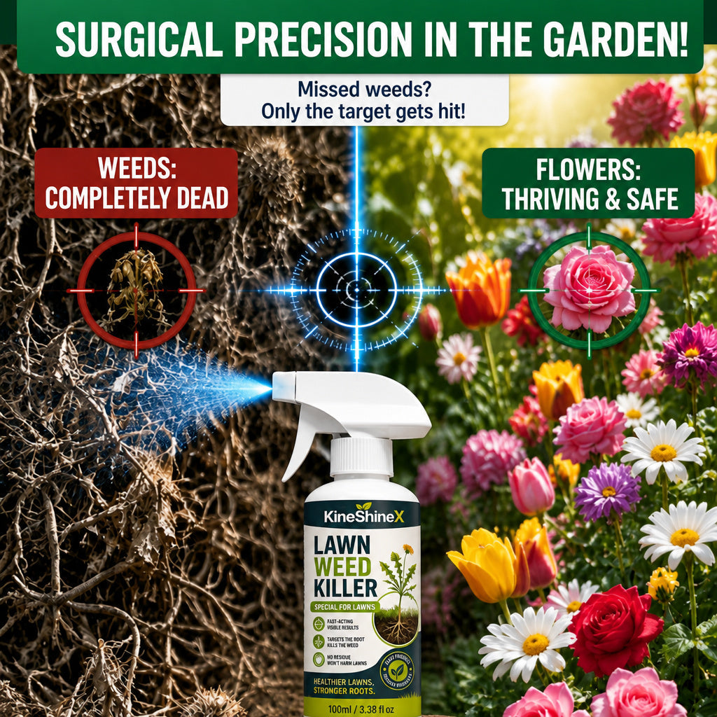 ⚡ [Easy & Stress-Free Yard Cleanup] Domestic Weed Killer Spray | Fast-Acting Root Remover for Garden, Patio & Driveway