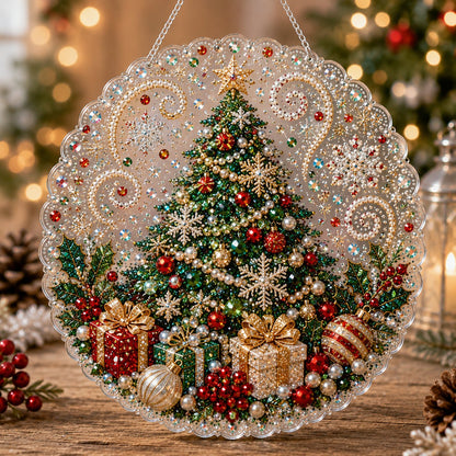 🎄Christmas DIY Diamond Painting Hanging Ornament Kit🎅💎(📦Buy 2 Free Shipping)