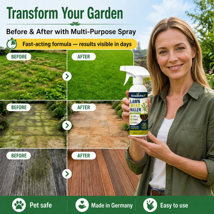 ⚡ [Easy & Stress-Free Yard Cleanup] Domestic Weed Killer Spray | Fast-Acting Root Remover for Garden, Patio & Driveway
