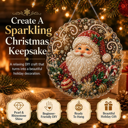 🎄Christmas DIY Diamond Painting Hanging Ornament Kit🎅💎(📦Buy 2 Free Shipping)