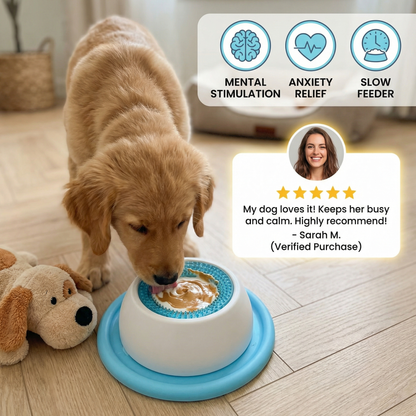 ⏰Last Day 49% OFF -Interactive Lick Mat Slow Feeder Enrichement Toy for Dogs